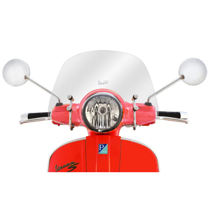 ORIGINAL VESPA SMALL CLEAR SPORT FLYSCREEN (WINDSHIELD) FOR GT200