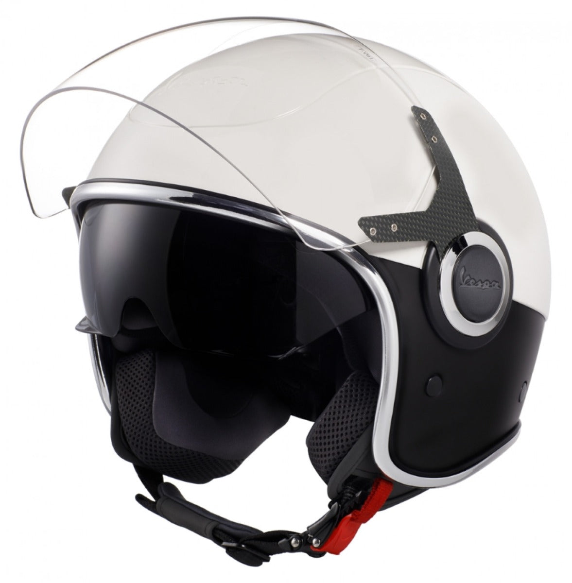 vespa goggles CASCO HELMET VJ 2-TONE WHITE/BLACK DOT – Scooterwest Posh Gear Fäustlinge Alpaka Put yourself in the skye handschuhe Farbe:gelb (turmeric-Yellow)