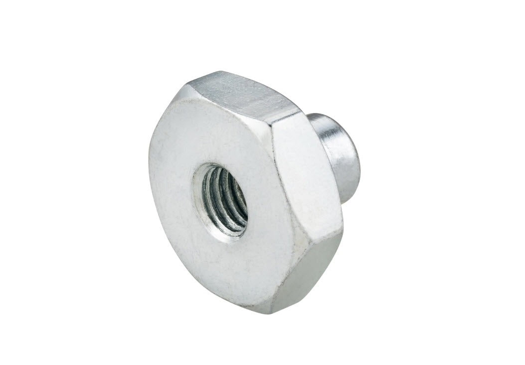 Large Wheel Nut w/Step For 8mm Stud (019411)