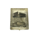 Piaggio Porcelain Badge W/Clips 1950's