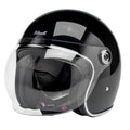 GLOSSY BLACK HELMET TAHOE BILTWELL