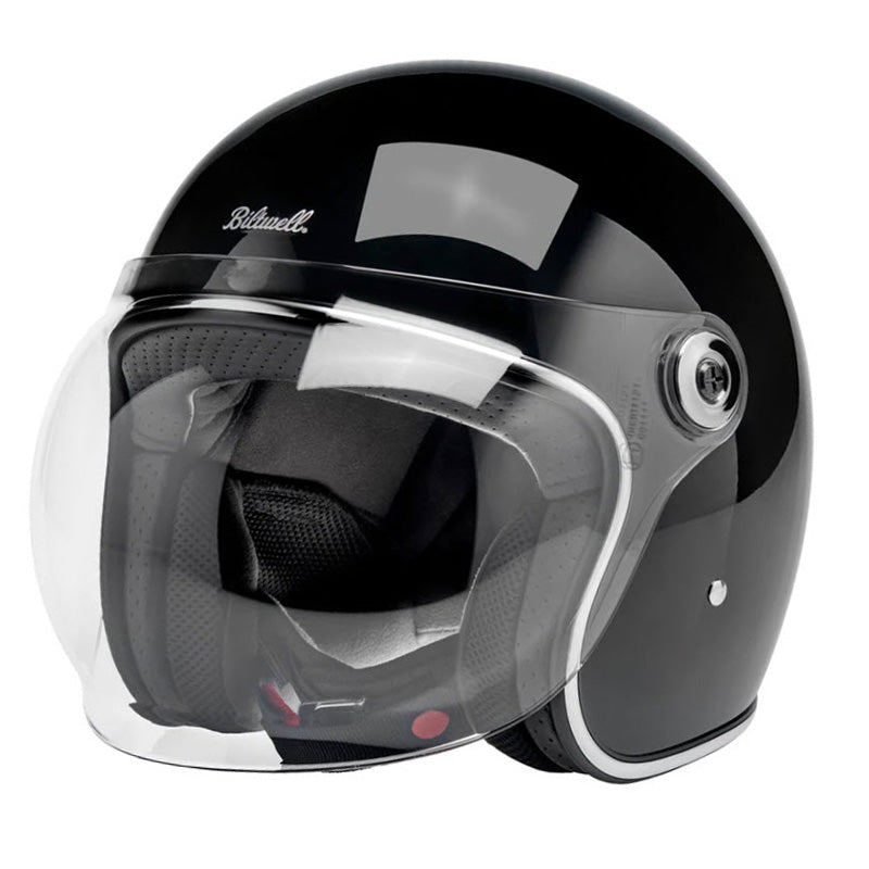 GLOSSY BLACK HELMET TAHOE BILTWELL
