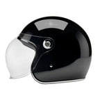 GLOSSY BLACK HELMET TAHOE BILTWELL