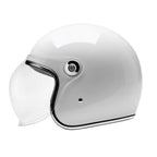 GLOSSY WHITE HELMET TAHOE BILTWELL