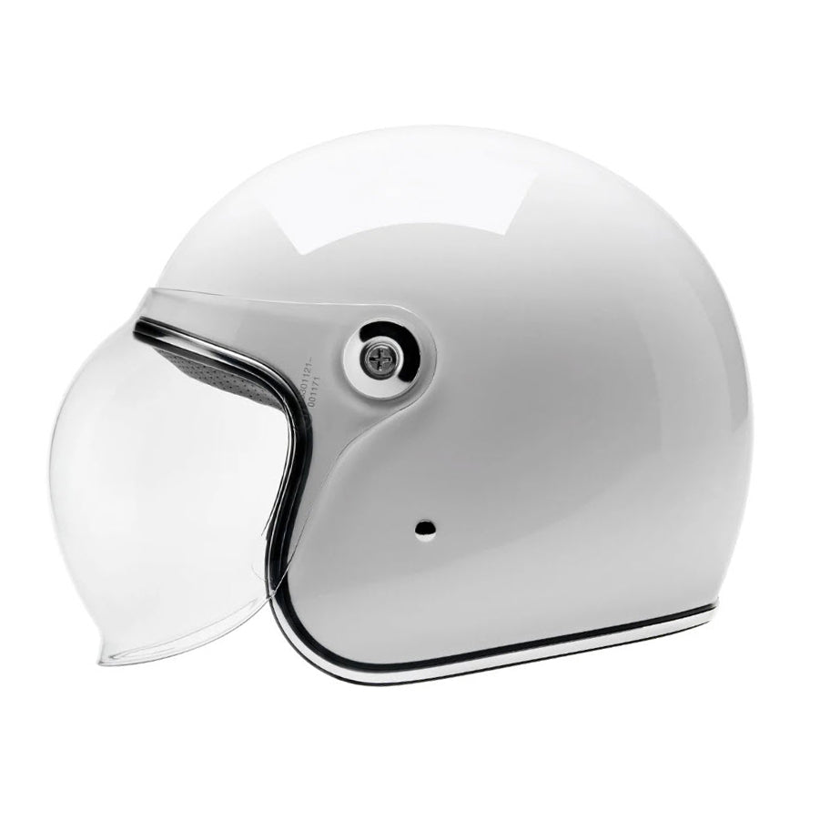 GLOSSY WHITE HELMET TAHOE BILTWELL