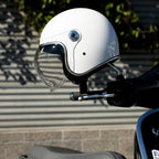 GLOSSY WHITE HELMET TAHOE BILTWELL