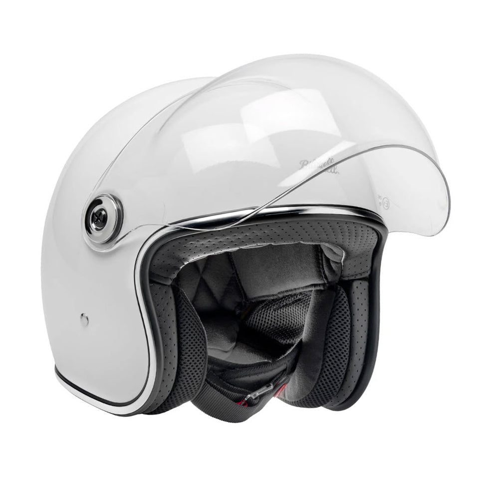 GLOSSY WHITE HELMET TAHOE BILTWELL