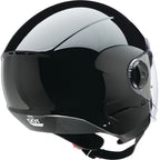 GLOSSY BLACK HELMET SCUZZI Z1R
