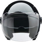 GLOSSY BLACK HELMET SCUZZI Z1R