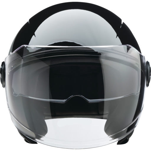 GLOSSY BLACK HELMET SCUZZI Z1R