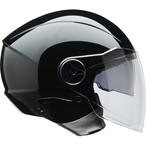 GLOSSY BLACK HELMET SCUZZI Z1R
