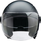 MATTE BLACK HELMET SCUZZI Z1R