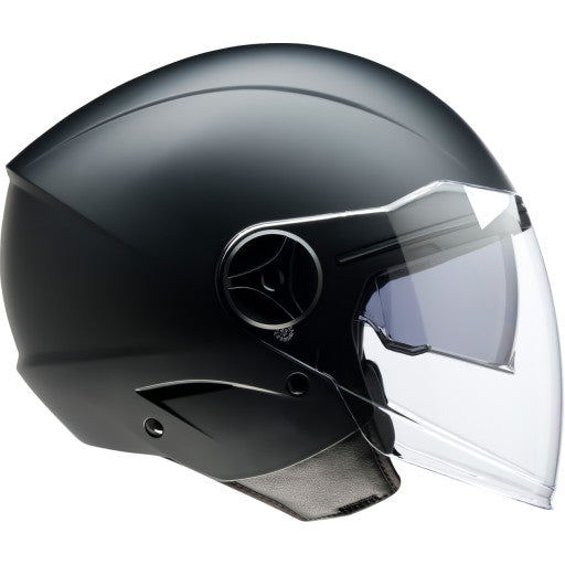 MATTE BLACK HELMET SCUZZI Z1R