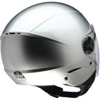 GLOSSY SILVER HELMET SCUZZI Z1R