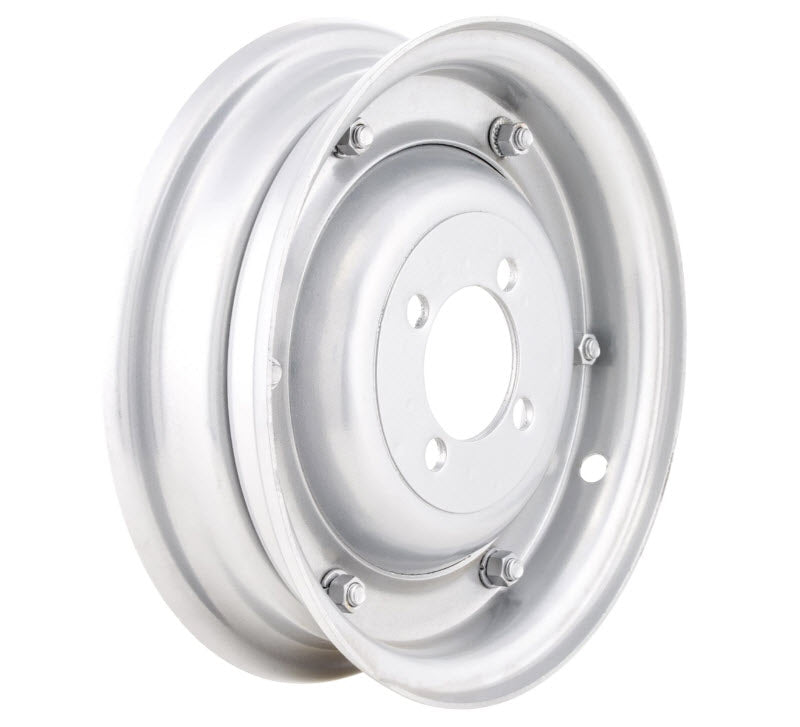 8" RIM 4 LUG WHEEL SILVER (MAY HAVE SOME SMALL SCRATCHES) 8" VNA VNB VBA VBB (014894)