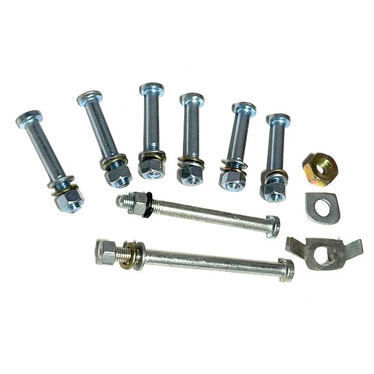 Set Of 8 Case Studs w/Washers and Nuts Vintage Vespa Large Frame 1960-1980