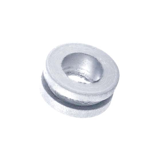 GRAY GROMMET RUBBER FOR REAR TAILLIGHT THROUGH FRAME AND FUEL ROD ON OLDER HANDLE BAR BIKES