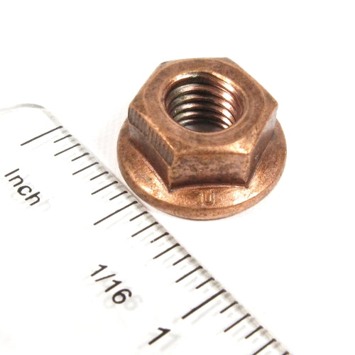 8MM Exhaust Flange Nut Copper - 350cc/400cc/500cc models