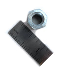TALLER 8mm NUT FOR UPPER REAR SHOCK MOUNT TO FRAME - MOST VINTAGE VESPA (12109) ALSO, NEW BV400 MIRROR NUT