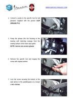 TOOL FOR LUBRICATING MP3 FORK BEARINGS