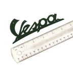 Large Vespa Legshield Badge Emblem in DARK GREEN (1940'S to 1960's)