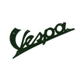 Large Vespa Legshield Badge Emblem in DARK GREEN (1940'S to 1960's)