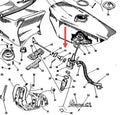 FUEL TAP DISTRIBUTOR COVER SPRING PLATE GS150 VS1-5