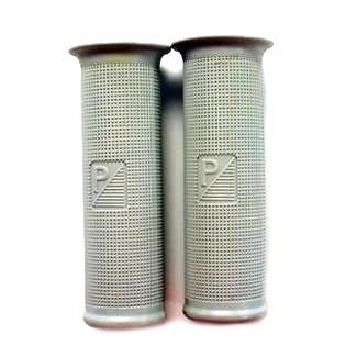 HANDLE BAR GRAY GRIPS 24MM PAIR VESPA/PIAGGIO GL PRIMAVERA VMA1 V9A 90SS SS180 SUPER SPRINT RALLY 180