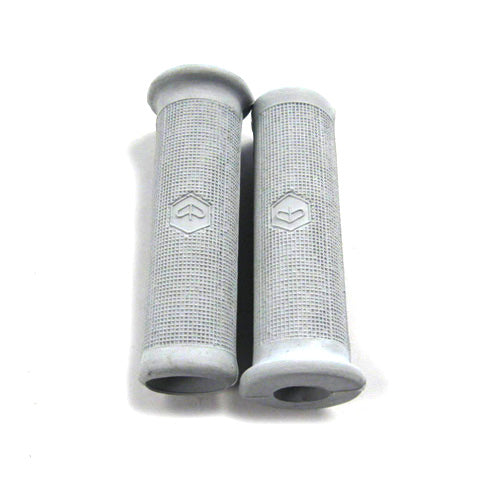 Vintage 24mm Grips For Bar End Turn Signals GREY