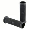 Vintage 24mm Grips For Bar End Turn Signals BLACK