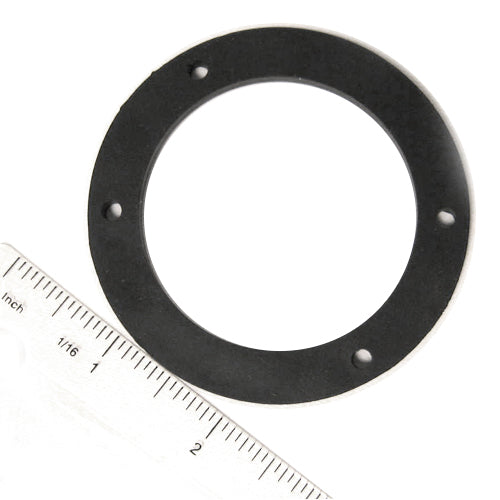 Horn Rubber 4mm BLACK