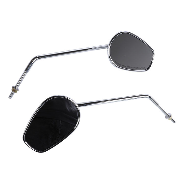 ROYAL ALLOY LONGER CHROME MIRROR PAIR GT150 GP300S (0300-0130)