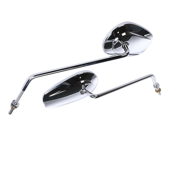 ROYAL ALLOY LONGER CHROME MIRROR PAIR GT150 GP300S (0300-0130)