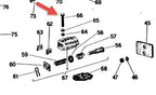 M4X25 BOLT FOR REAR BRAKE SWITCH - SMALL FRAME P/PX (S.31033)