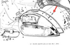 BOLT SCREW FOR MOUNTING L/H SIDE 'GLOVEBOX' COWL SCREW 1950'S TO VBA VBB VBC VLB (012273)