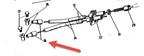 SPECIAL CABLE ENDS FOR SHIFT BOX - VM1-2 VN1-2 VL1-3 VB1  GS150 VS1-5 (018661)