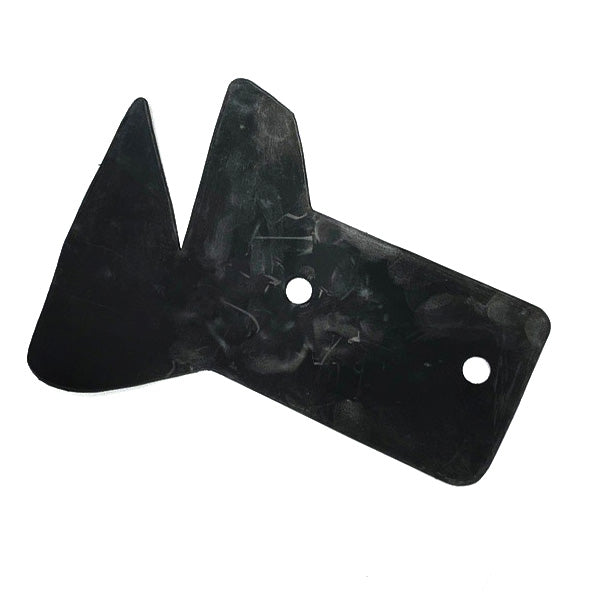 Gasket between body and rear shock damper bracket from 1953 to 57