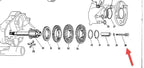 SPINDLE ROD FOR SHIFTING CROSS LATE 50'S-60'S - VNA/VNB/VBA/VBB