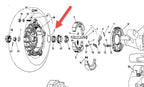 RETAINING WIRE CLIP FOR REAR HUB SEAL CASTELLATED SEAL HOUSING VNA/VNB/VBB/VBC1/VLB1/VSD