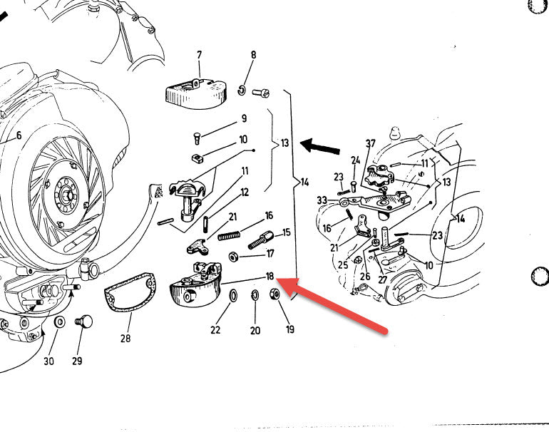 SELECTOR BOX CASTING 3 SPEED - VNA/VNB/VBA ALLSTATE