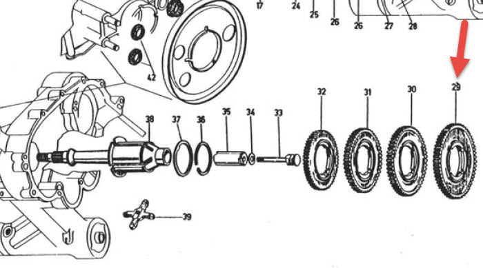 NOS 1ST GEAR - GS160 VSB