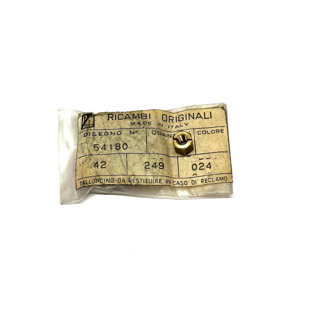 VINTAGE HT COIL WIRE BRASS NUT 1950-1960 (NOS)