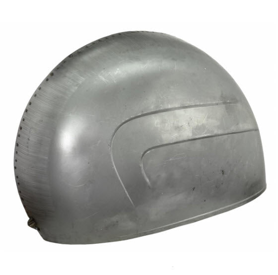 SPARE TIRE SIDE COWL PANEL LH LEFT VESPA GS160 **REPRODUCTION**