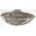 Chrome Spare tire cover metal VESPA GS160 SS180 Rally