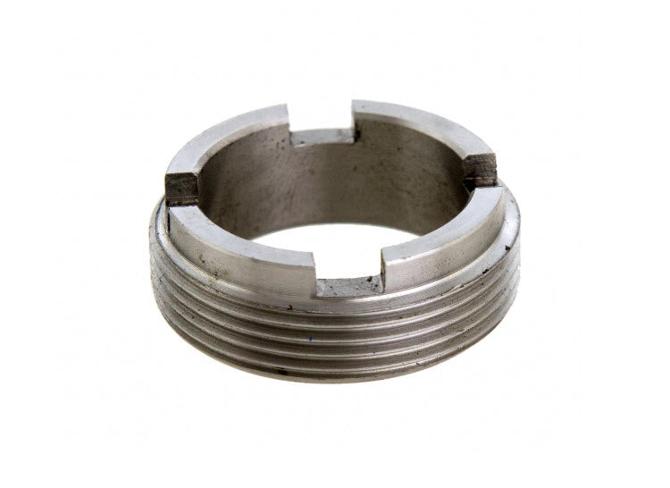 RETAINING NUT FOR SMALL FRONT END BEARING (L/H THREAD) - SMALL FRAME