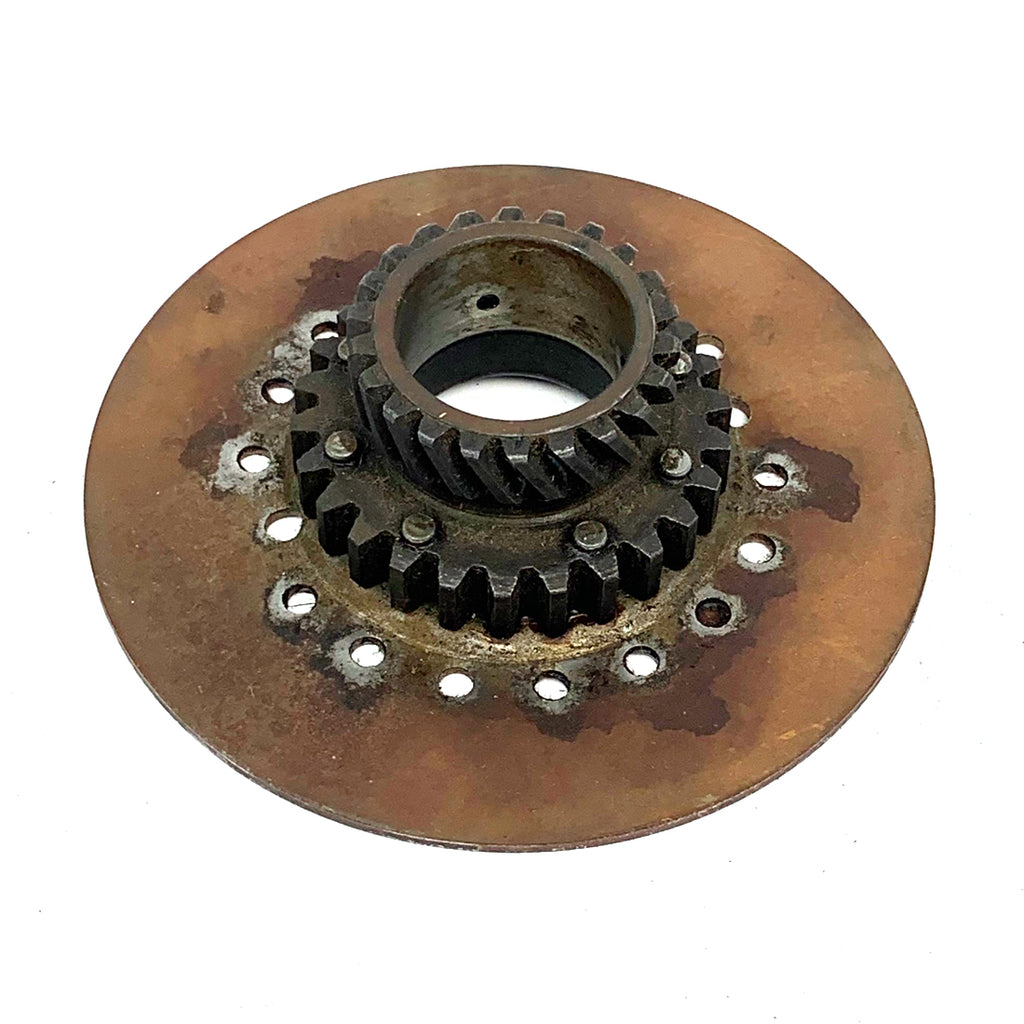 NOS CLUTCH DRIVE GEAR WITH BACKPLATE GS150  VS5 (122089-127350)