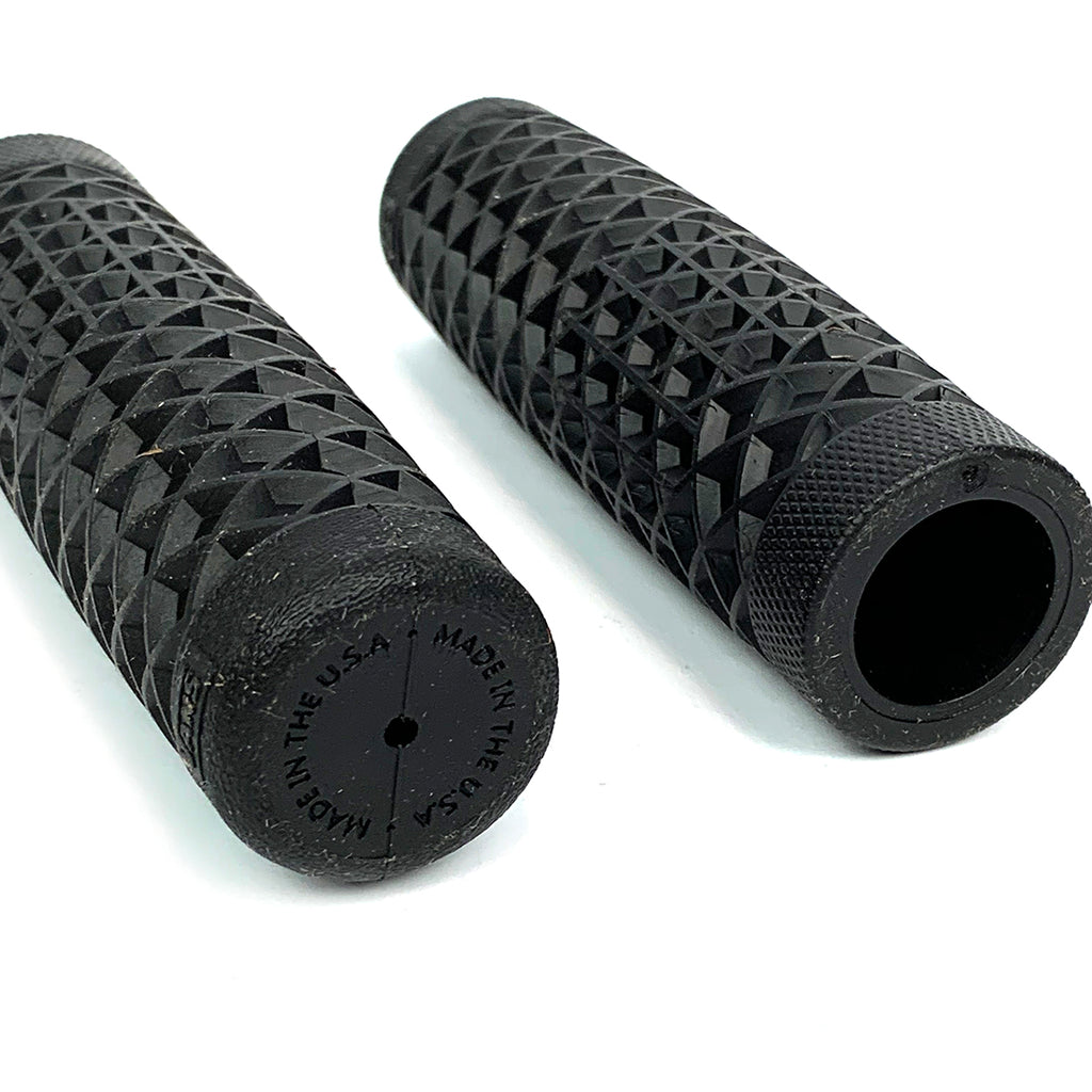 ODI Retro Vans Cult Grips **Black** FITS MODERN VESPA AND PIAGGIO SCOOTERS