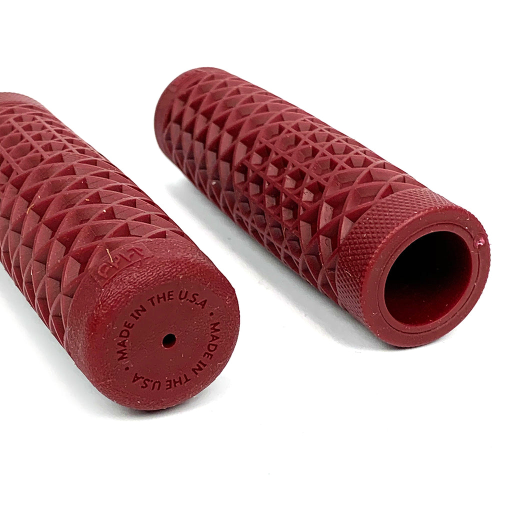 ODI Retro Vans Cult Grips **Oxblood Red**