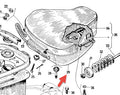 MOUNTING PLATE FOR TRACTOR STYLE SINGLE SADDLE SEAT - V5A/V9A/VMA