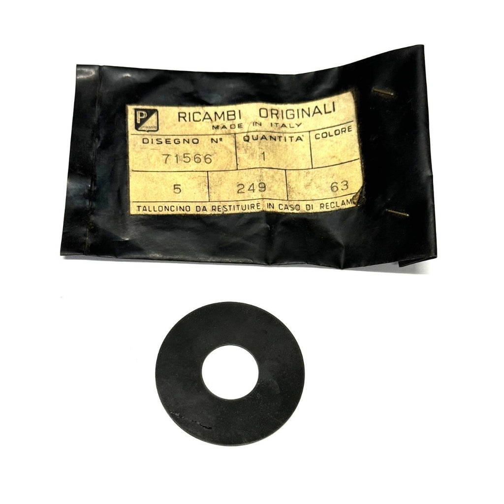 FLAT RUBBER WASHER OD 39.5MM ID 15MM 1MM THICK NOS PIAGGIO
